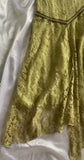 Ndyad Spaghetti Straps Mermaid Lace Chiffon Prom Dresses with Beading HZ1024