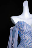 Ndyad Gray Purple Sweetheart Mermaid Satin Mask Prom Dresses Formal Evening Gowns HZ1024