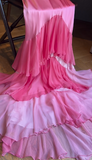 Ndyad Pink Straps Mermaid Satin Long Prom Dresses Formal Evening Gowns HZ1024