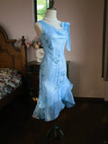 Ndyad Blue Asymmetric Neck Bodycon Chiffon Beading Short Prom Dress Evening Gowns HZ1024