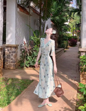 Ndyad V-neck ruffled fitted dress HZ1024