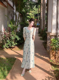 Ndyad V-neck ruffled fitted dress HZ1024
