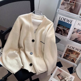 Ndyad V-neck knitted cardigan HZ1024