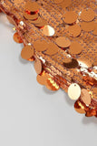 Ndyad Gold Strapless Bodycon Sequin Short Party Dresses Homecoming Dresses HZ1024
