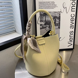 Ndyad and versatile portable bucket bag crossbody bag HZ1024
