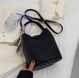 Ndyad and versatile portable bucket bag crossbody bag HZ1024