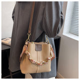 Ndyad versatile handbag shoulder bag bucket bag messenger bag HZ1024