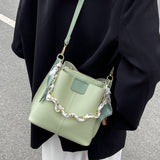 Ndyad versatile handbag shoulder bag bucket bag messenger bag HZ1024