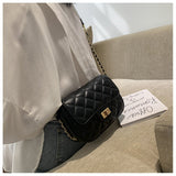Ndyad ins style diamond chain crossbody bag HZ1024