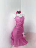 Ndyad Spaghetti Straps Sheath Glitter Short Party Dresses Sweetheart Homecoming Dresses HZ1024