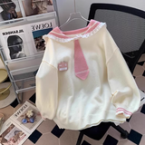 Ndyad Collar Preppy Pullover HZ1024