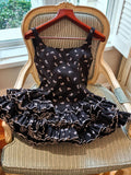Ndyad Black Square Neck A-Line Satin Short Prom Dresses Cocktail Party Dress HZ1024