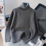 Ndyad high collar thick sweater HZ1024