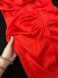 Ndyad Green Spaghetti Straps A-Line Satin Long Prom Dresses Formal Evening Dresses HZ1024