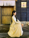 Ndyad Swing Neck Long Sleeve Scarf Knitted Dress HZ1024