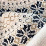 Ndyad Fair Isle Crew Neck Long Sleeve Sweater HZ1024