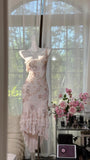 Ndyad Apricot V-neck Sheath Chiffon Short Prom Dresses Elegant Evening Gowns with Beading HZ1024