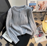 Ndyad Vintage Cable Knit Cardigan HZ1024