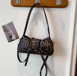 Ndyad leopard print shoulder armpit bag crossbody bag HZ1024