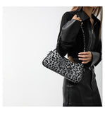 Ndyad leopard print shoulder armpit bag crossbody bag HZ1024