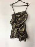 Ndyad Black Gold Strapless Bodycon Short Party BirthdayDresses Sexy Homecoming Dresses HZ1024