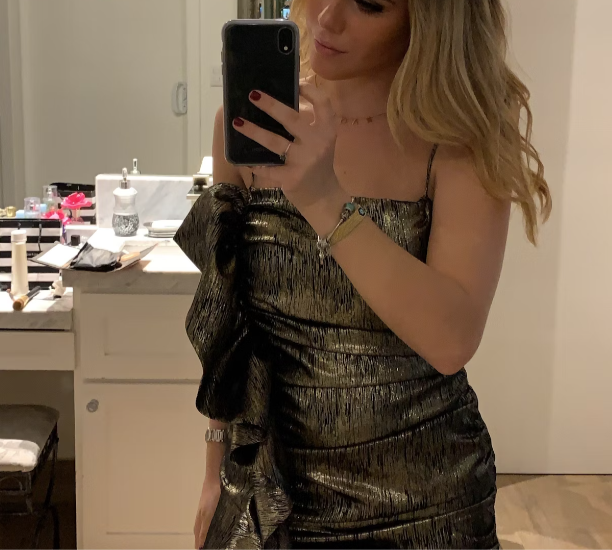 Ndyad Black Gold Strapless Bodycon Short Party BirthdayDresses Sexy Homecoming Dresses HZ1024