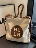 Ndyad Capacity Commuter Shoulder Tote Bag Canvas Backpack HZ1024