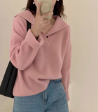 Ndyad and winter lapel raccoon fleece sweater HZ1024