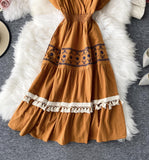 Ndyad V Neck Short Dress Fashion Dress HZ1024