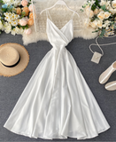 Ndyad Green Formal Dresses Backless High Waist Party Dresses HZ1024