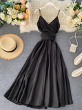 Ndyad Green Formal Dresses Backless High Waist Party Dresses HZ1024