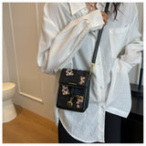 Ndyad small square shoulder bag mini crossbody mobile phone bag HZ1024