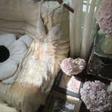 Ndyad White Sweetheart Neck Sheath Beaded Tulle Short Party Dresses Sweet 16 Dress HZ1024