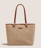 Ndyad Capacity Beach Grass Woven Commuter shoulder bag HZ1024
