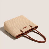 Ndyad Capacity Beach Grass Woven Commuter shoulder bag HZ1024