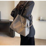 Ndyad capacity versatile handbag shoulder bag commuter tote bag HZ1024