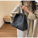 Ndyad capacity versatile handbag shoulder bag commuter tote bag HZ1024