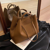 Ndyad capacity versatile handbag shoulder bag commuter tote bag HZ1024