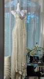 Ndyad Sweetheart Neck Sheath Tulle Long Prom Dresses Formal Evening Dresses HZ1024