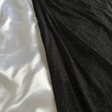 Ndyad Black Sweetheart Neck Bodycon Birthday Dresses Ruffle Chiffon Formal Dresses Party Dress HZ1024