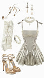 Ndyad Light Grey Strap A-Line Short Formal Dress Satin Homecoming Dresses Elegant Birthday Outfit Party Dresses HZ1024