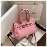 Ndyad stylish hand-held platinum bag shoulder messenger bag HZ1024
