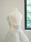 Ndyad Sweetheart Ball Gown Wedding Dress Sweet Tulle Long Evening Applique Bridal Dress HZ1024