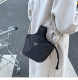 Ndyad Nylon Chain Portable Bucket Bag HZ1024