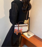 Ndyad versatile canvas messenger bag square bucket bag HZ1024
