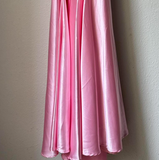 Ndyad Pink Sheath Evening Gown Glamour Beaded Satin Long Prom Dresses V-neck Formal Dress HZ1024