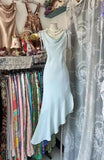 Ndyad Light Blue Sheath Formal Dress Ruffle Party Dress Birthday Dress Chiffon Short Homecoming Dresses HZ1024