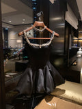 Ndyad Straps Ball Gown Short Hoco Dresses Satin Rinestones Birthday Dress Cute Party Formal Dress HZ1024