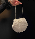 Ndyad Beige Wedding Bag Vintage Banquet Party Handbag HZ1024