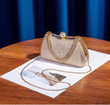 Ndyad Gold Mother of the Bride Bag Sparkly Gala Clutch Bag HZ1024